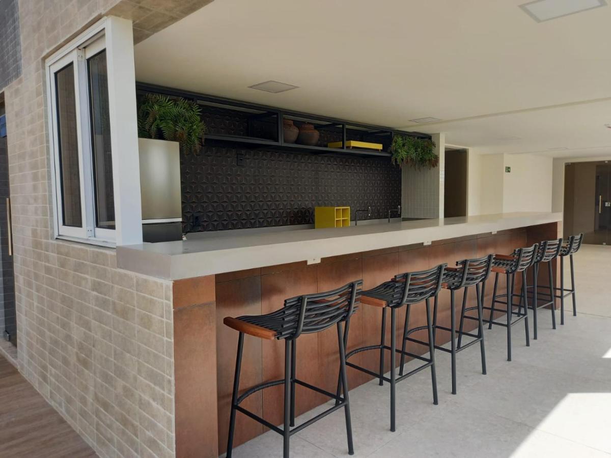 Appartamento Puerto Ventura Flat Beira Mar De Cabo Branco João Pessoa Esterno foto
