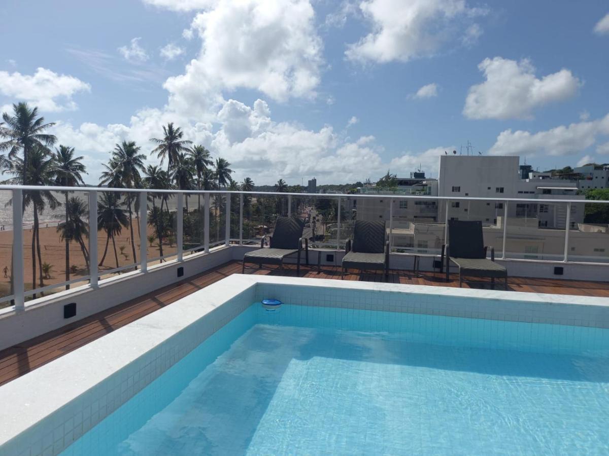 Appartamento Puerto Ventura Flat Beira Mar De Cabo Branco João Pessoa Esterno foto