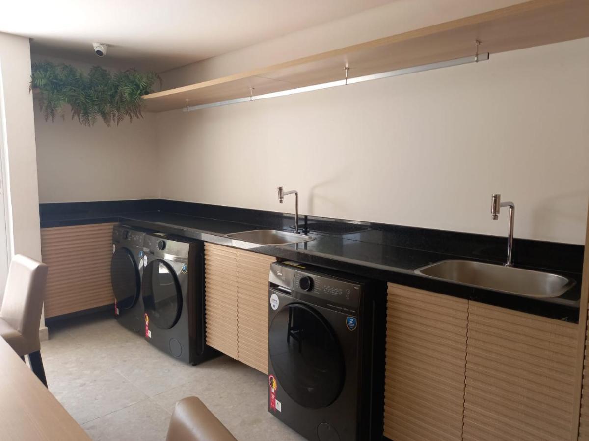 Appartamento Puerto Ventura Flat Beira Mar De Cabo Branco João Pessoa Esterno foto