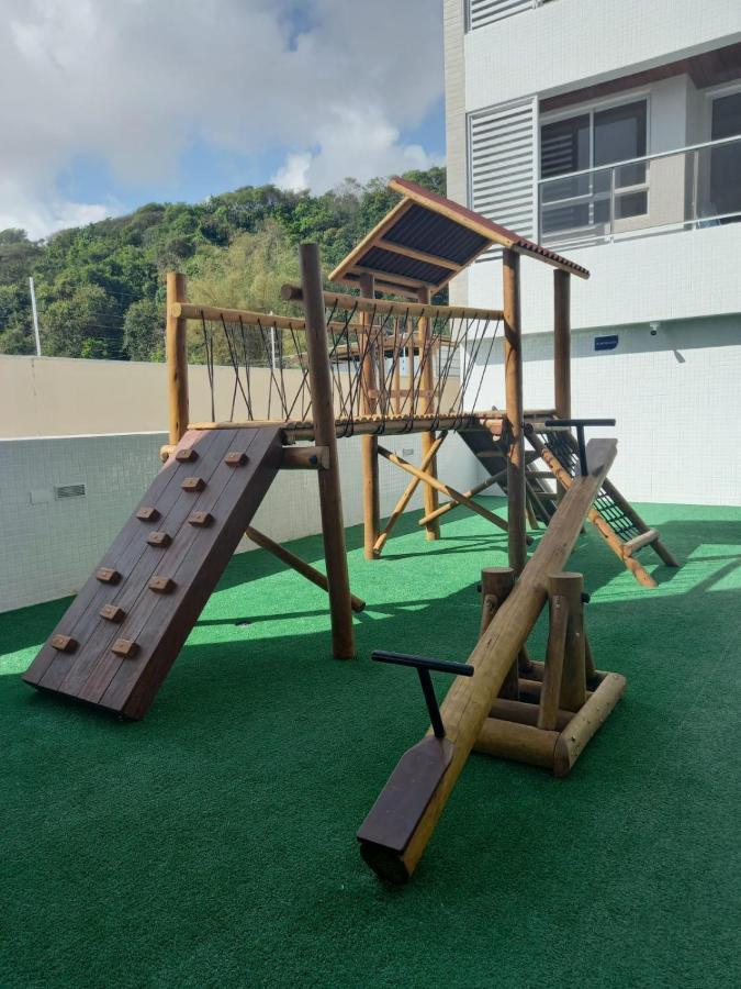 Appartamento Puerto Ventura Flat Beira Mar De Cabo Branco João Pessoa Esterno foto