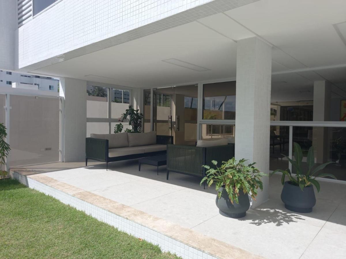 Appartamento Puerto Ventura Flat Beira Mar De Cabo Branco João Pessoa Esterno foto
