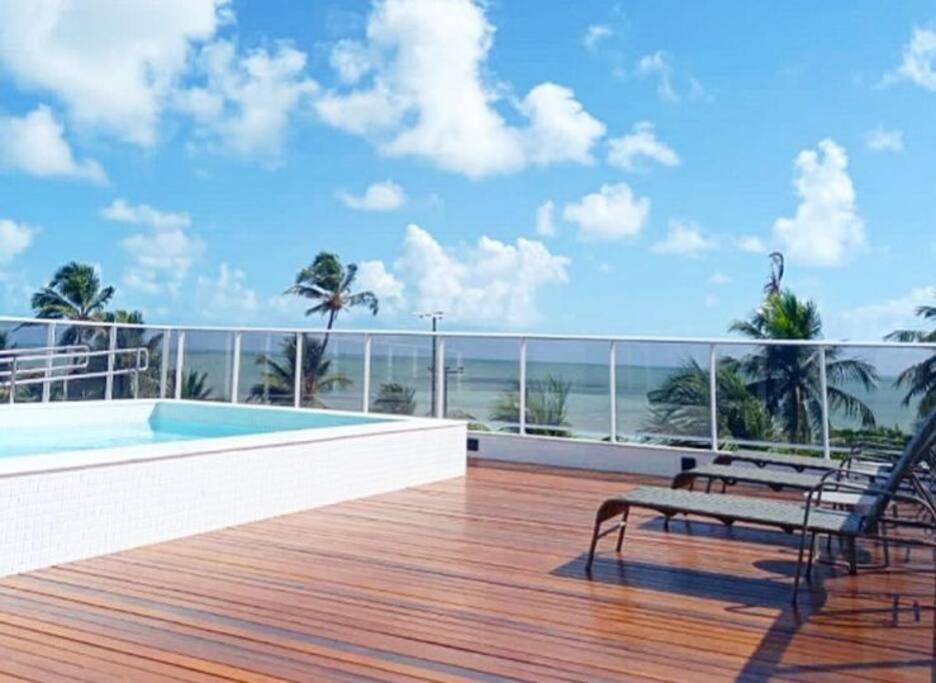 Appartamento Puerto Ventura Flat Beira Mar De Cabo Branco João Pessoa Esterno foto
